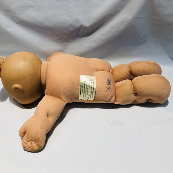 1985 CABBAGE PATCH KIDS / Original Toy Doll / Appalachia Coleco / Green Eyes - Picture 15 of 16